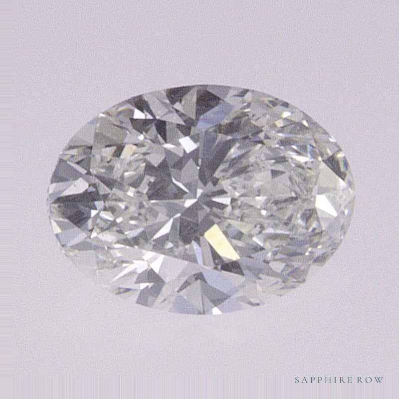 0.40 ct natural diamond, oval cut | Sapphire Row · cut7