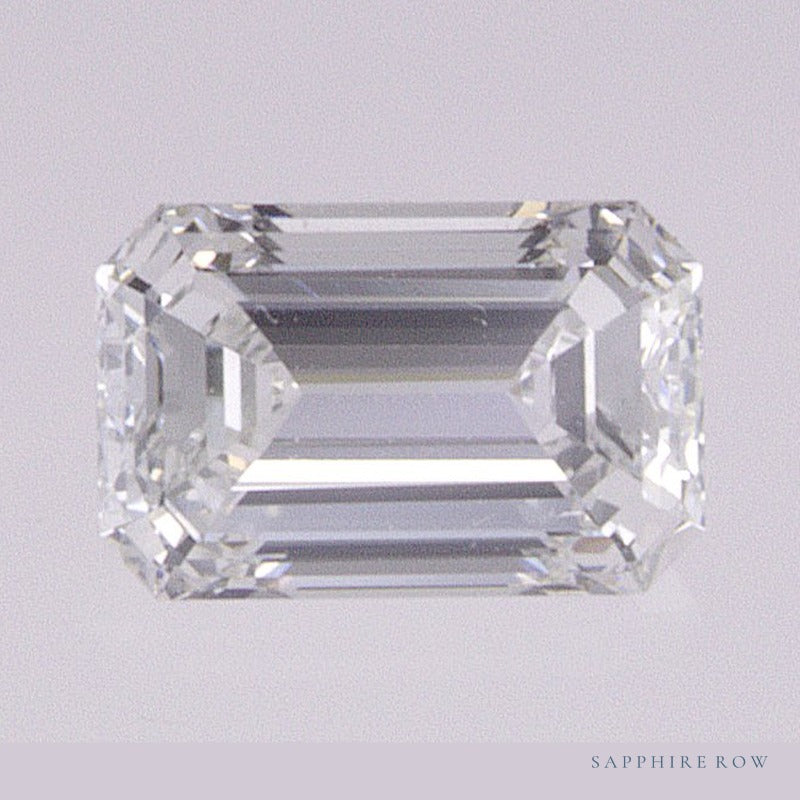 0.40 ct natural diamond, emerald cut | Sapphire Row · cut6