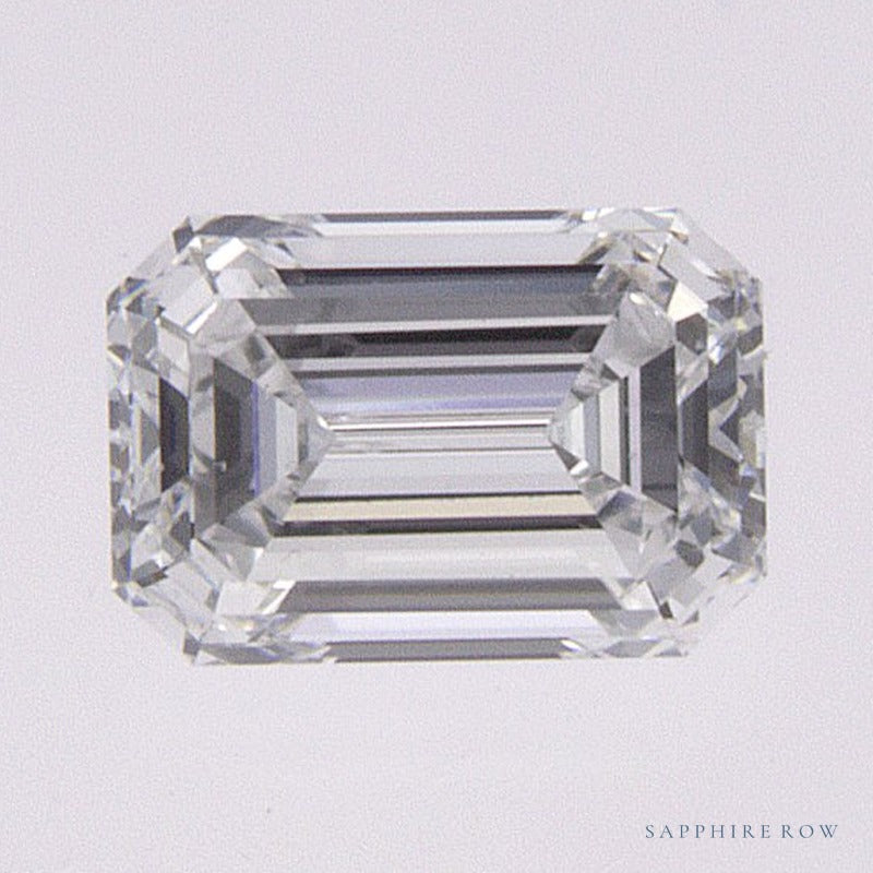 0.40 ct natural diamond, emerald cut | Sapphire Row · cut6