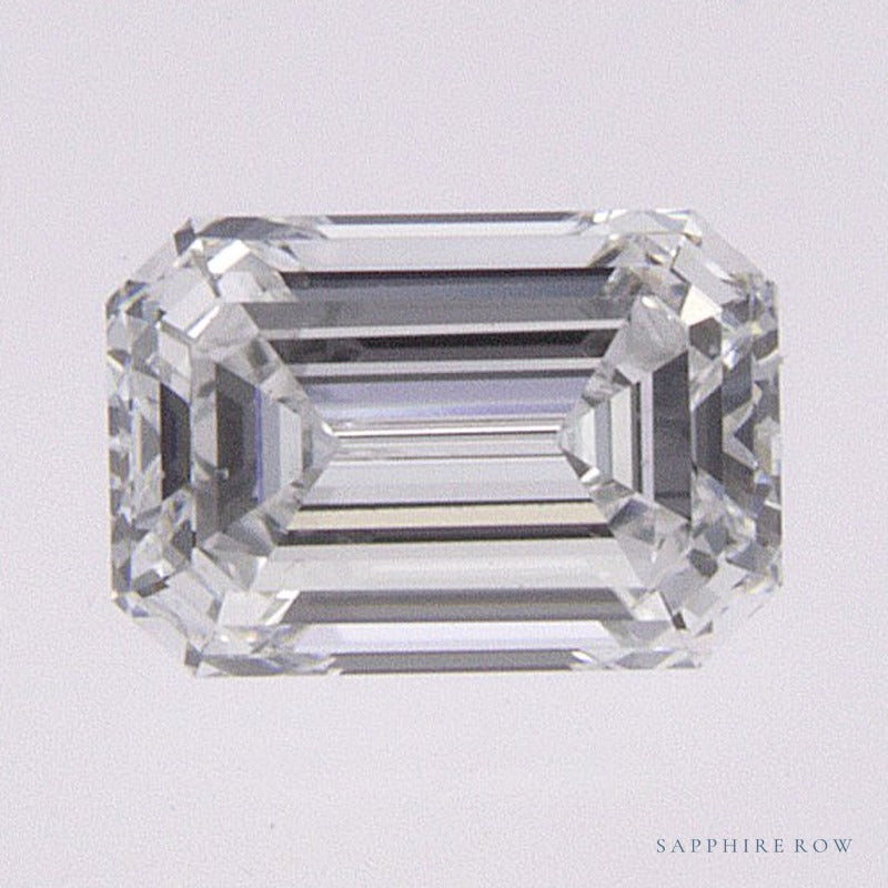 0.40 ct natural diamond, emerald cut | Sapphire Row · cut7