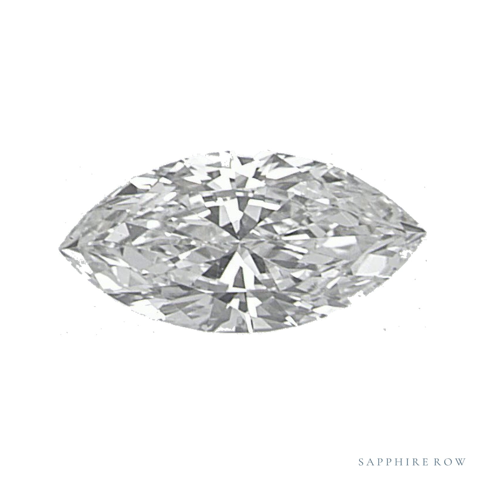 0.37 ct natural diamond, marquise cut | Sapphire Row · cut4