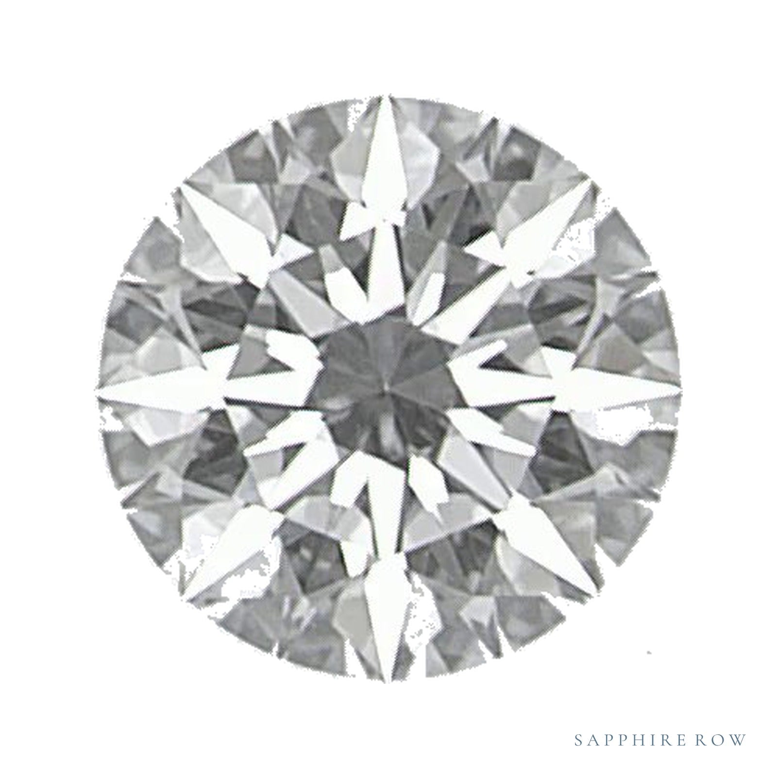 0.36 ct natural diamond, round cut | Sapphire Row · cut4