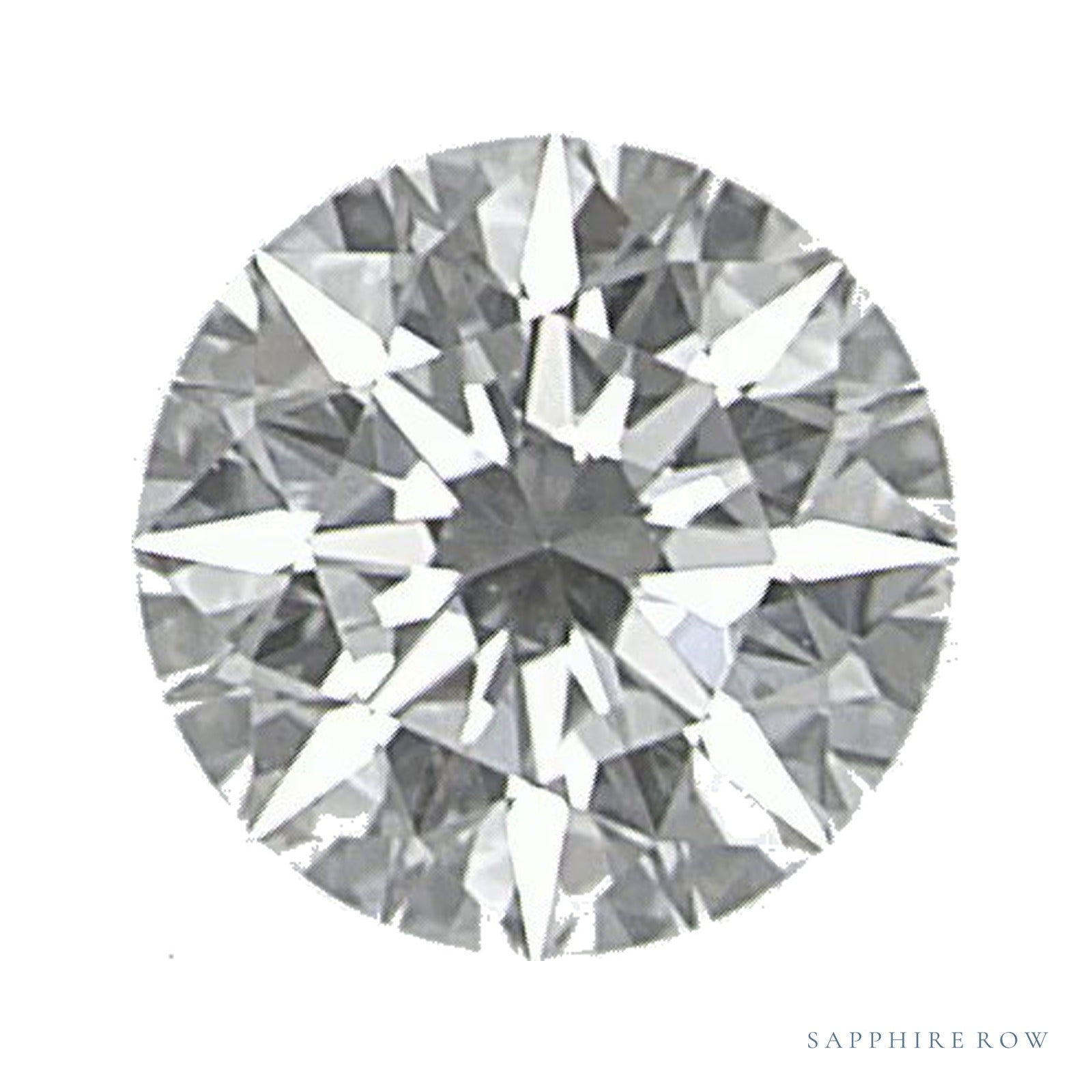 0.36 ct natural diamond, round cut | Sapphire Row · cut4