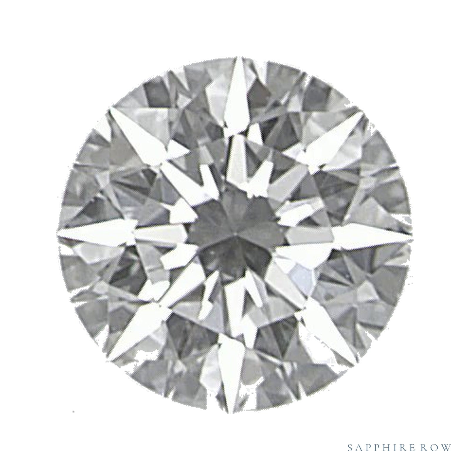 0.36 ct natural diamond, round cut | Sapphire Row · cut4