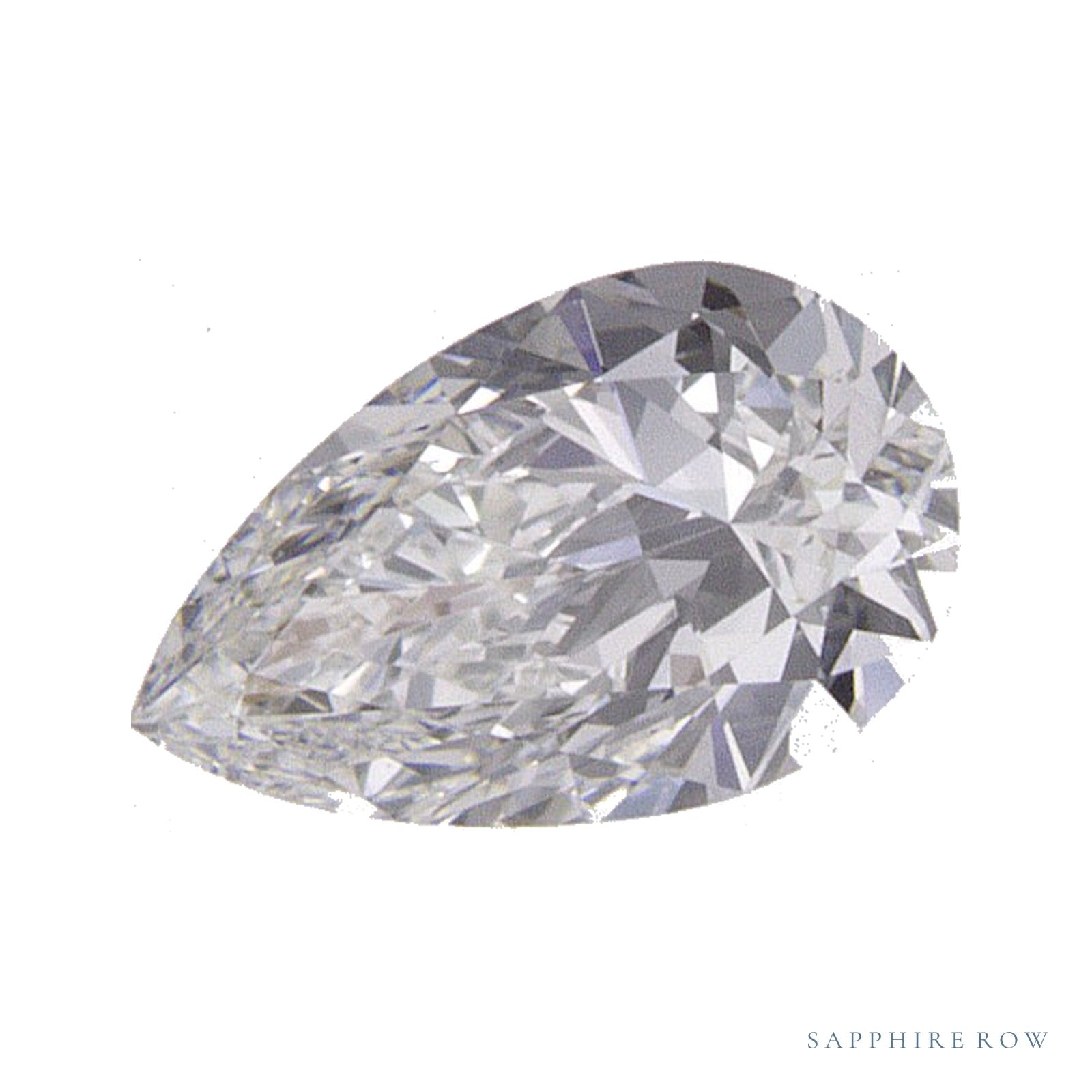 0.36 ct natural diamond, pear cut | Sapphire Row · cut4