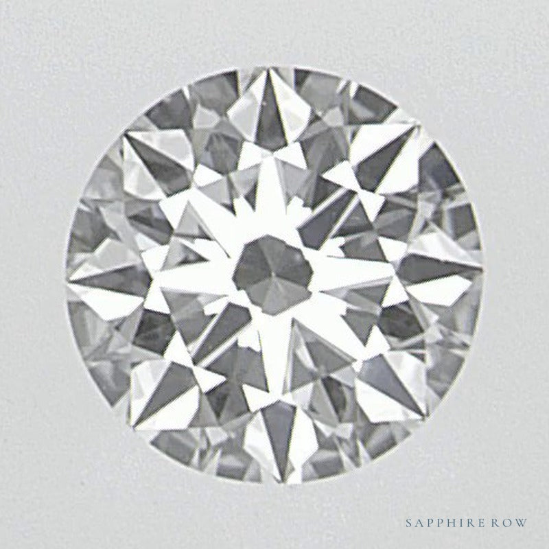 0.35 ct natural diamond, round cut | Sapphire Row · cut7