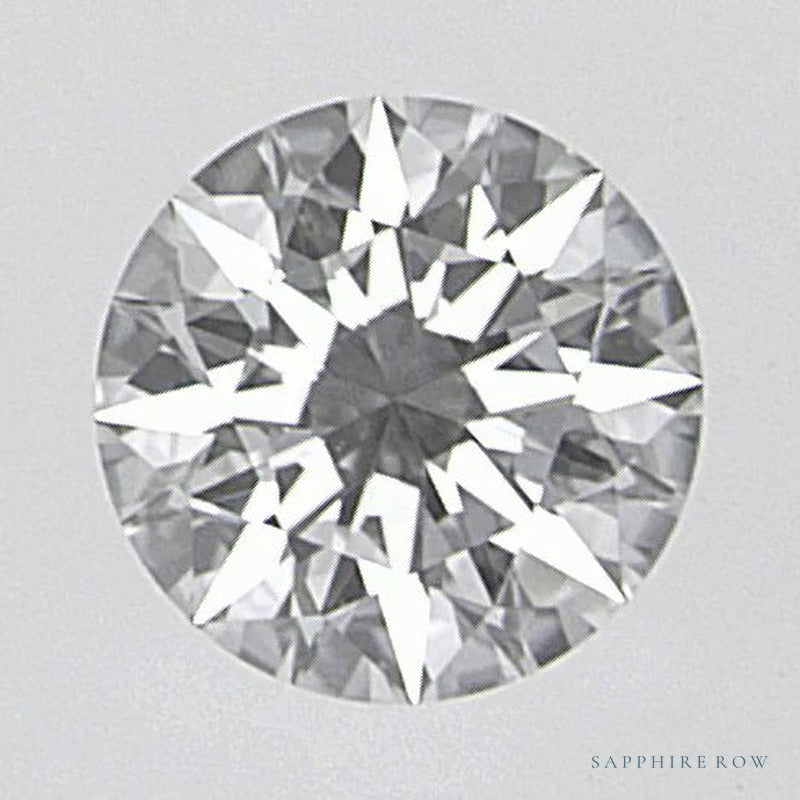 0.35 ct natural diamond, round cut | Sapphire Row · cut7