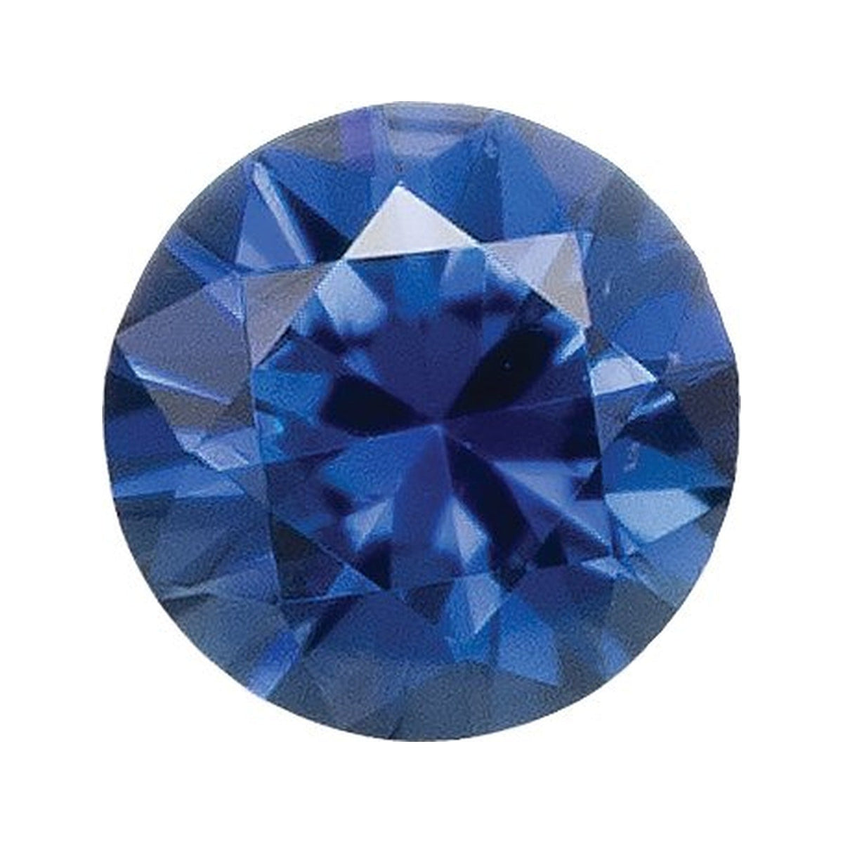 9 mm natural blue sapphire, round cut | Sapphire Row · cut6