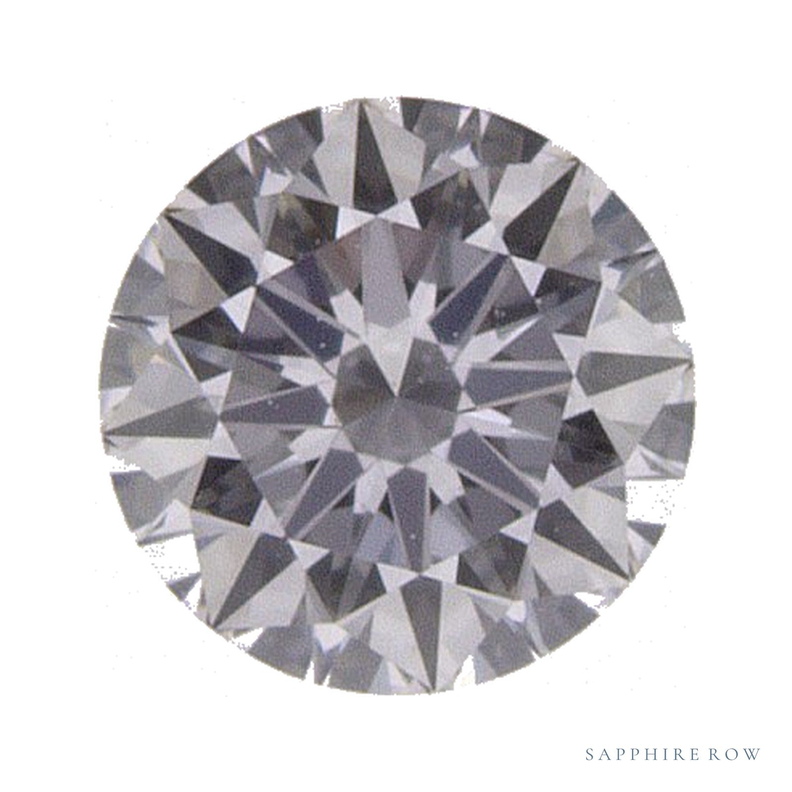 0.35 ct natural diamond, round cut | Sapphire Row · cut4