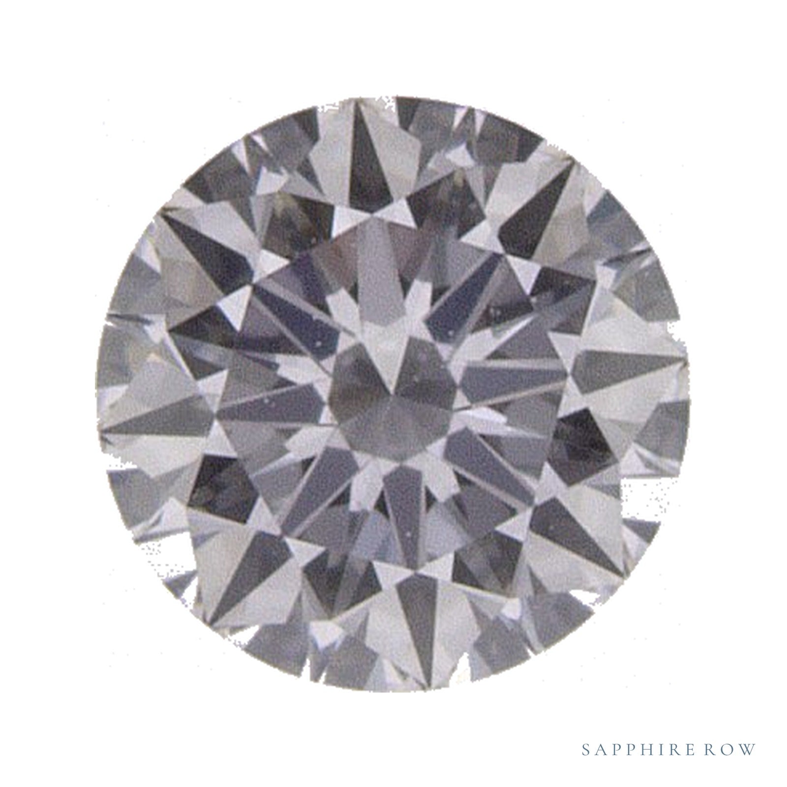 0.35 ct natural diamond, round cut | Sapphire Row · cut4