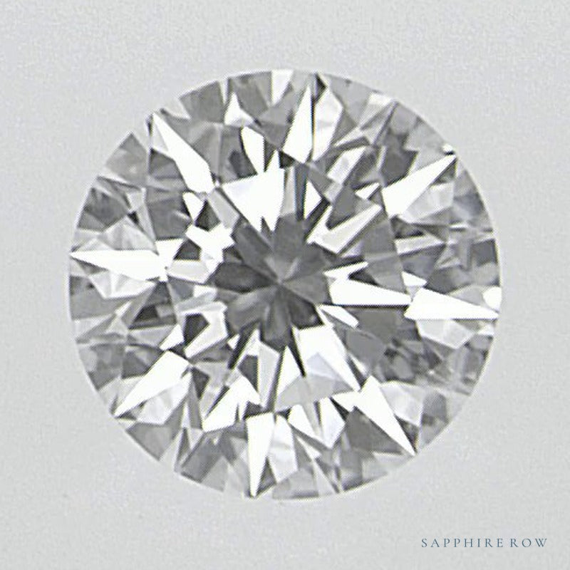 0.34 ct natural diamond, round cut | Sapphire Row · cut7