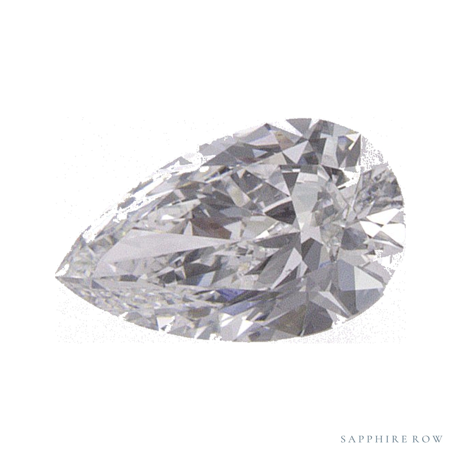 0.32 ct natural diamond, pear cut | Sapphire Row · cut4