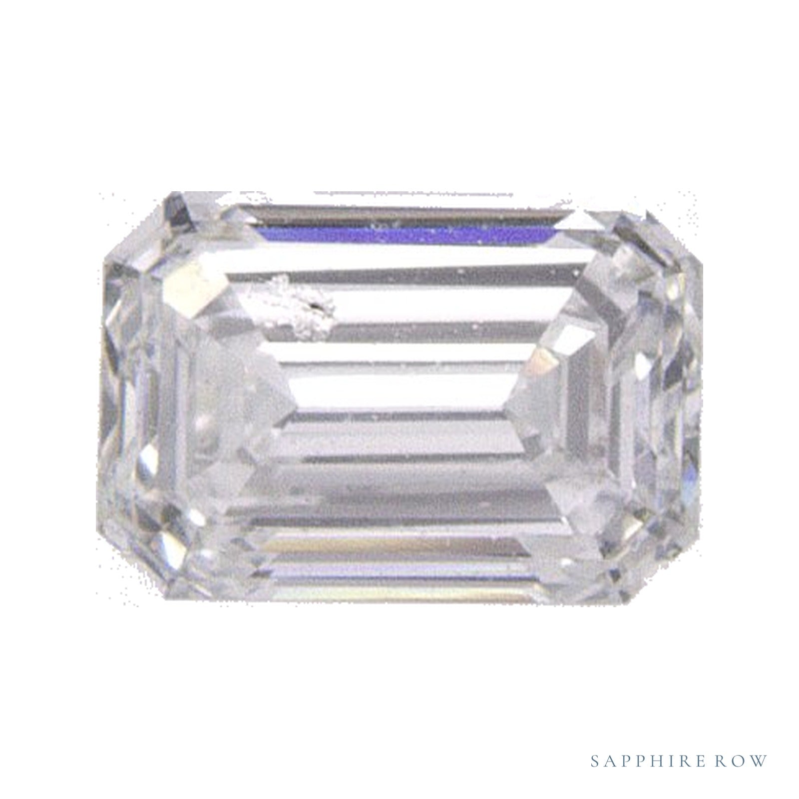 0.30 ct natural diamond, emerald cut | Sapphire Row · cut4