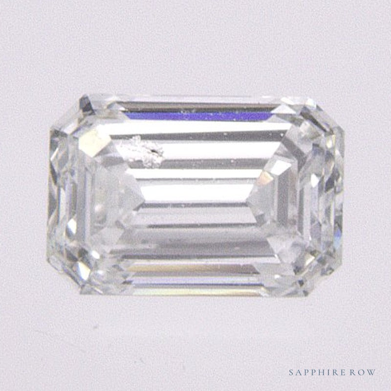 0.30 ct natural diamond, emerald cut | Sapphire Row · cut6