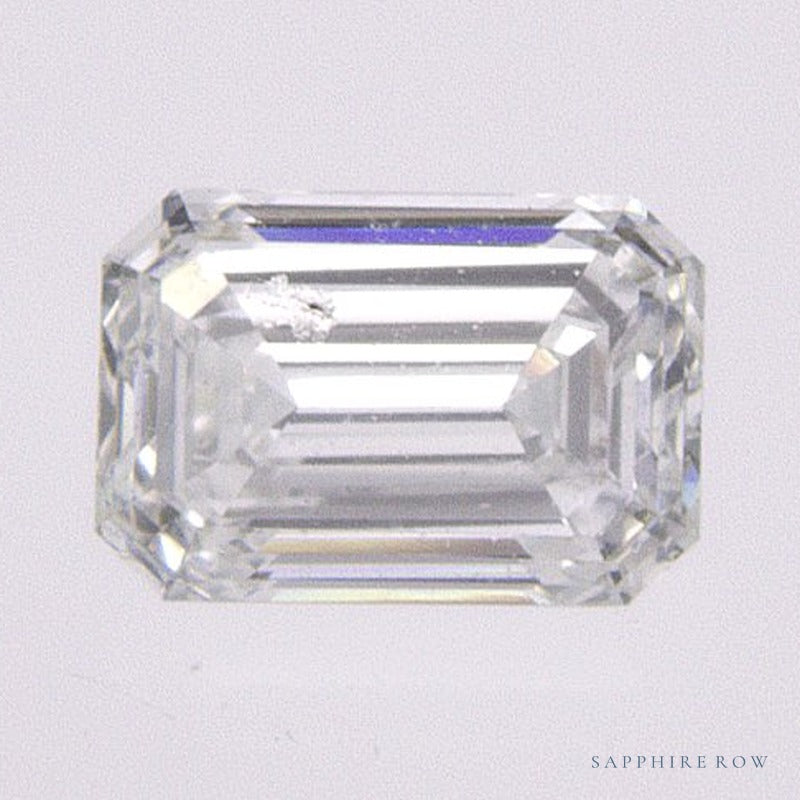0.30 ct natural diamond, emerald cut | Sapphire Row · cut7