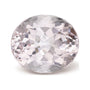 12.06 ct natural pink morganite from Brazil, oval cut | Sapphire Row · cut7