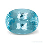 11.49 ct natural blue apatite from Madagascar, oval cut | Sapphire Row · cut7