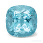 10.95 ct natural blue apatite from Madagascar, cushion cut | Sapphire Row · cut7