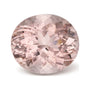 10.71 ct natural pink morganite from Mozambique, oval cut | Sapphire Row · cut7