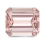 10.05 ct natural pink morganite from Mozambique, emerald cut | Sapphire Row · cut7