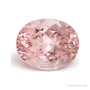 9.21 ct natural pink morganite from Mozambique, oval cut | Sapphire Row · cut7