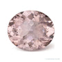 8.38 ct natural pink morganite from Mozambique, oval cut | Sapphire Row · cut7