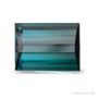 7.20 ct natural indicolite tourmaline from Brazil, straight baguette cut | Sapphire Row · cut4