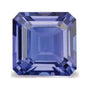 6.04 ct natural blue tanzanite from Tanzania, asscher cut | Sapphire Row · cut7