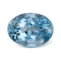 5.56 ct natural blue aquamarine from Madagascar, oval cut | Sapphire Row · cut7