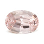5.52 ct natural pink morganite from Mozambique, oval cut | Sapphire Row · cut7
