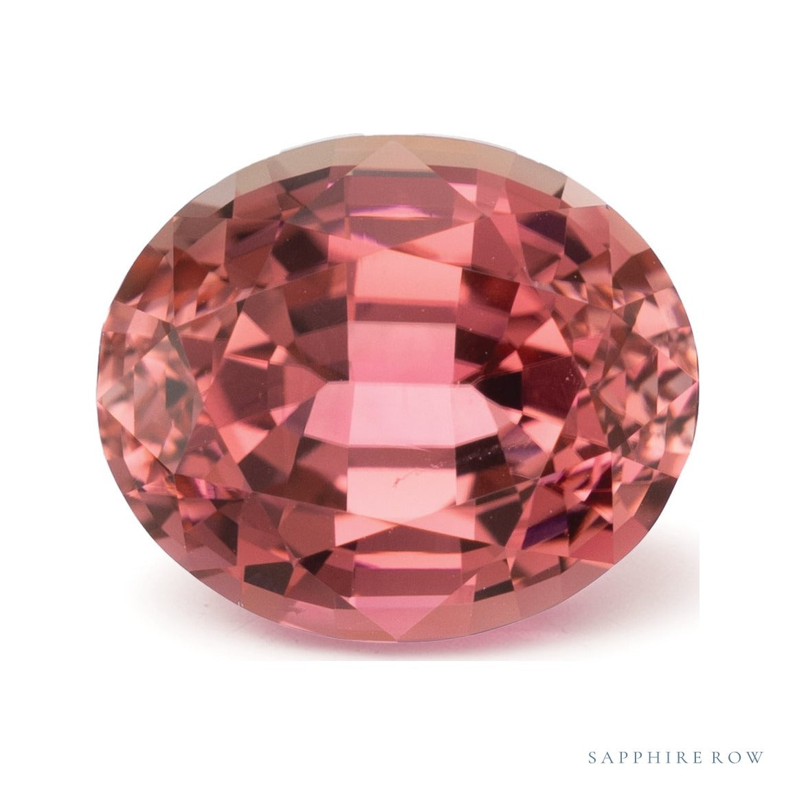 5.35 ct natural pink tourmaline from Madagascar, oval cut | Sapphire Row · cut4 · cut5