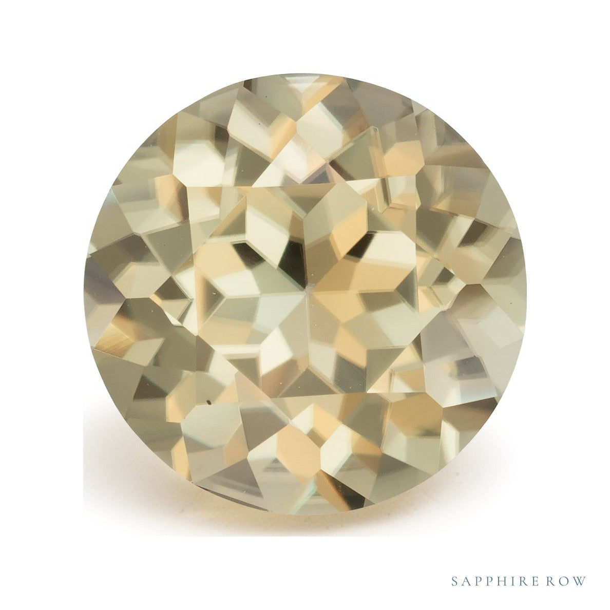 4.95 ct natural color-change zultanite diaspore from Turkey, round cut | Sapphire Row · cut7