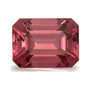 4.94 ct natural pink tourmaline from Madagascar, emerald cut | Sapphire Row · cut7