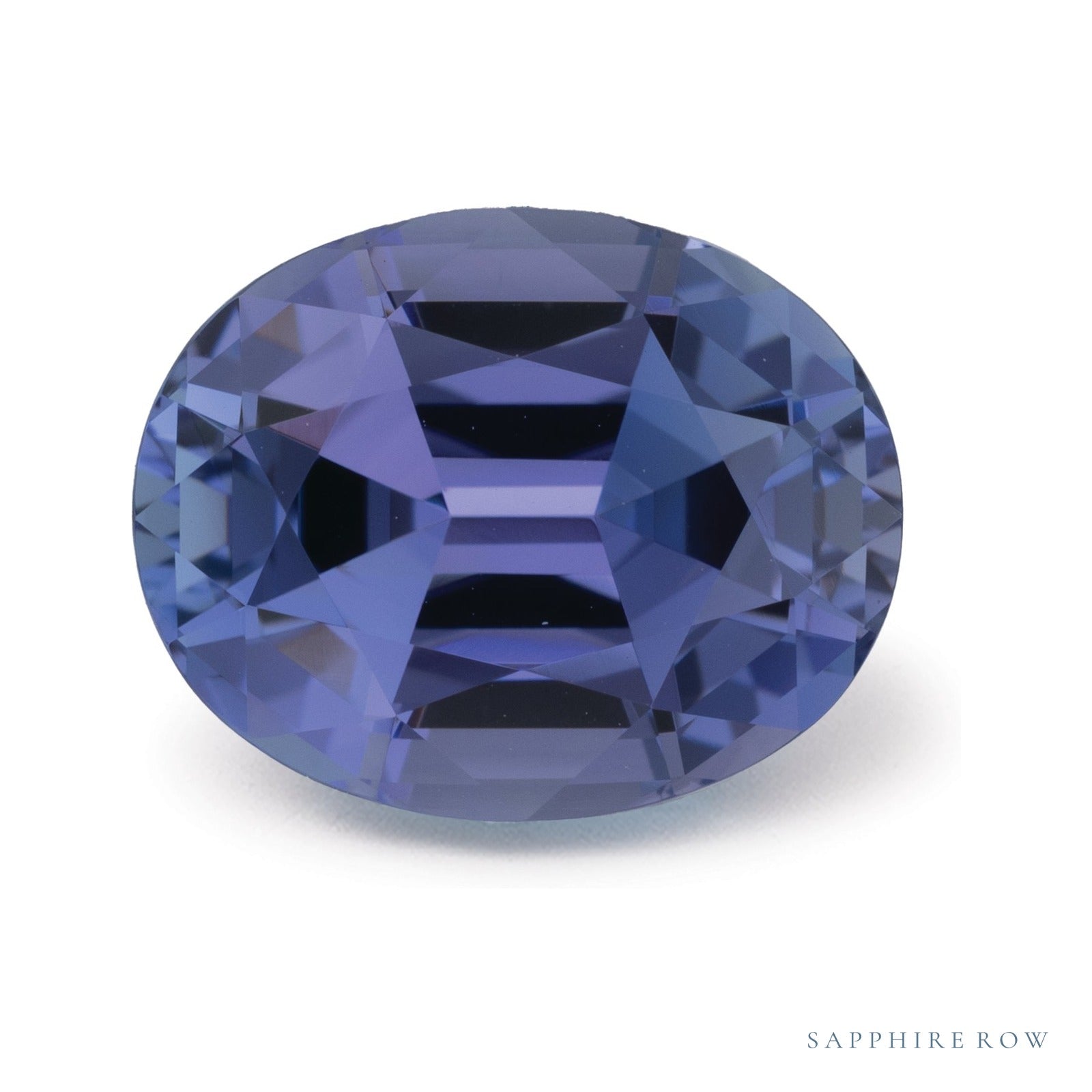 4.73 ct natural blue tanzanite from Tanzania, oval cut | Sapphire Row · cut4