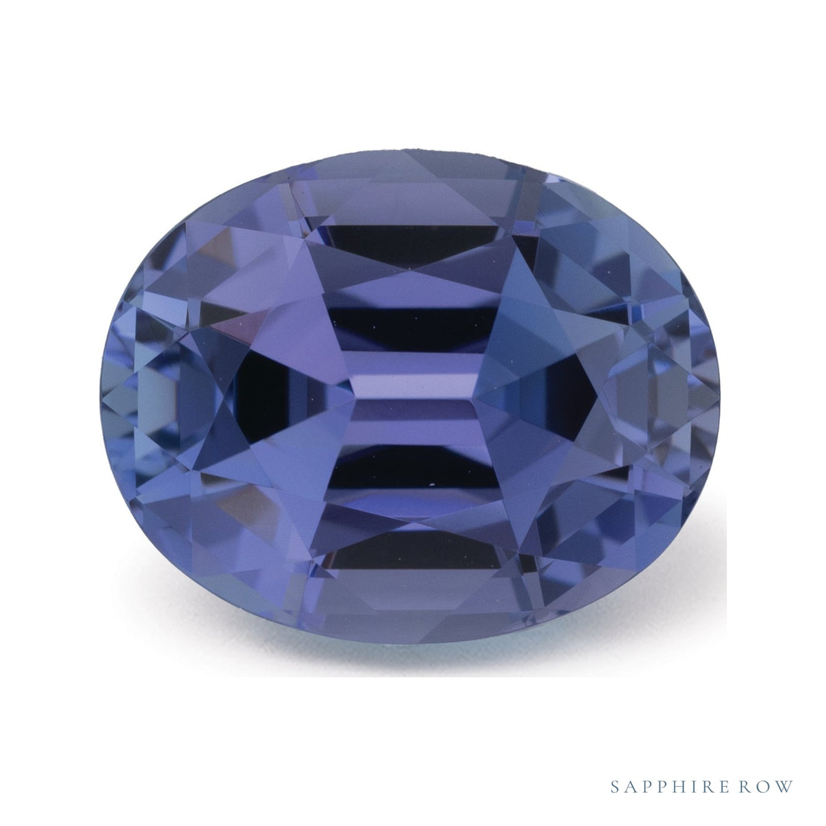 4.73 ct natural blue tanzanite from Tanzania, oval cut | Sapphire Row · cut7