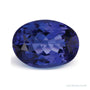 4.63 ct natural blue tanzanite from Tanzania, oval cut | Sapphire Row · cut7