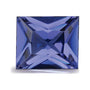 4.46 ct natural blue tanzanite from Tanzania, straight baguette cut | Sapphire Row · cut7