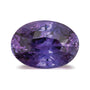 4.42 ct natural purple sapphire from Sri Lanka, oval cut | Sapphire Row · cut7