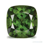 4.31 ct natural green zircon from Sri Lanka, antique cushion cut | Sapphire Row · cut7