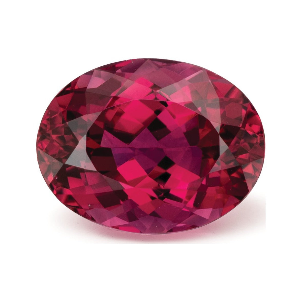4.20 ct natural pink tourmaline from Mozambique, oval cut | Sapphire Row · cut7