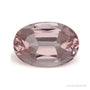 4.19 ct natural pink morganite from Mozambique, oval cut | Sapphire Row · cut7