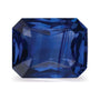 4.14 ct natural blue sapphire from Sri Lanka, radiant cut | Sapphire Row · cut7