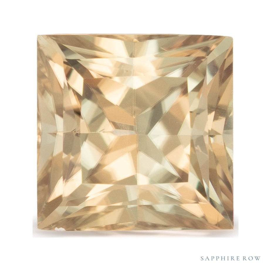 3.97 ct natural color-change zultanite diaspore from Turkey, square cut | Sapphire Row · cut7
