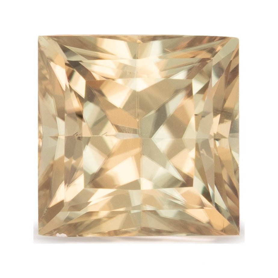 3.97 ct natural color-change zultanite diaspore from Turkey, square cut | Sapphire Row · cut7