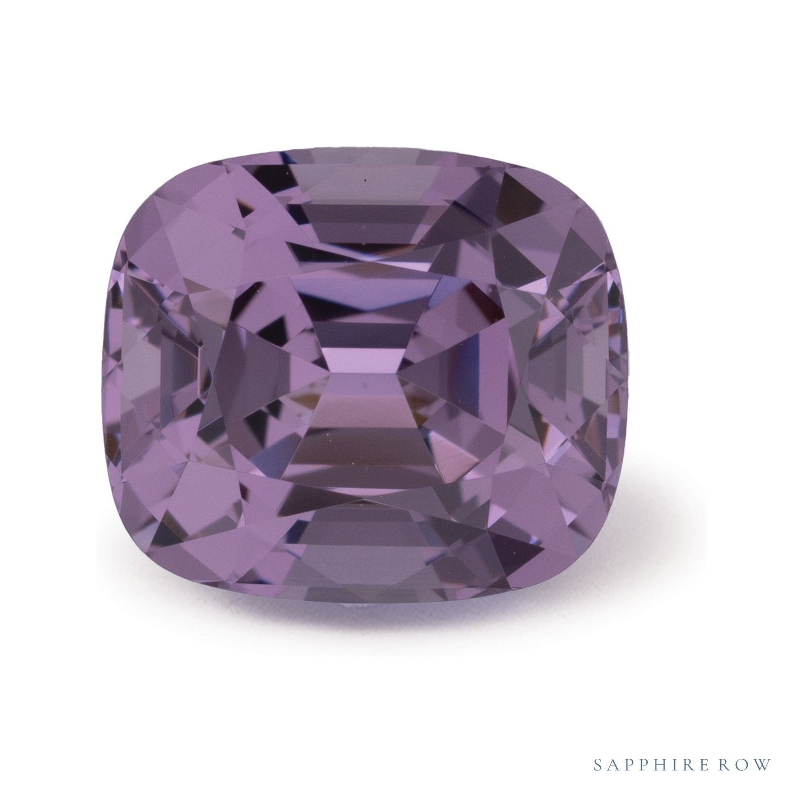 3.89 ct natural purple spinel from Tanzania, antique cushion cut | Sapphire Row · cut4