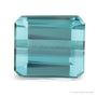 3.80 ct natural indicolite tourmaline from Brazil, emerald cut | Sapphire Row · cut4