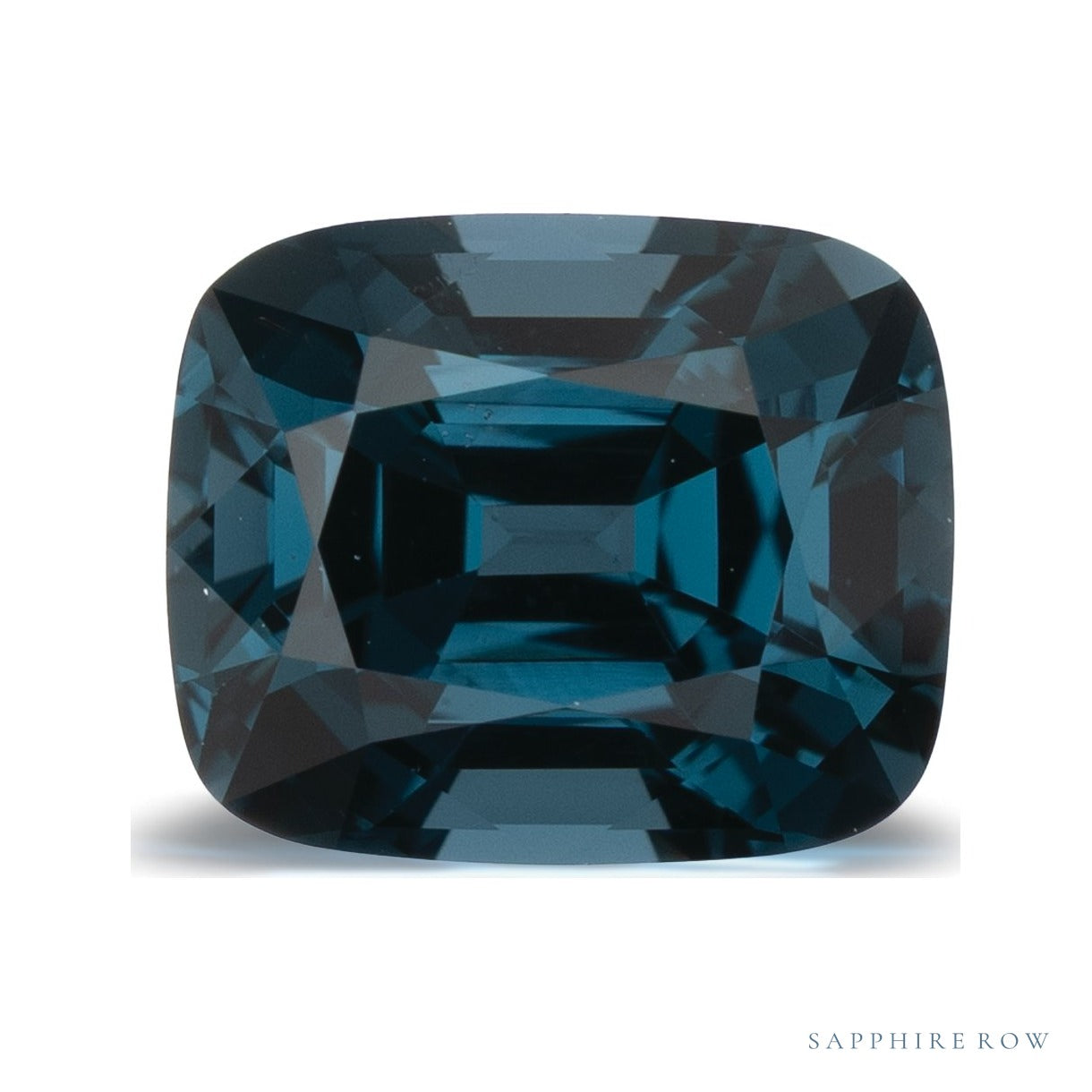 3.76 ct natural blue spinel from Tanzania, antique cushion cut | Sapphire Row · cut7