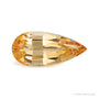 3.71 ct natural orange topaz from Brazil, pear cut | Sapphire Row · cut7
