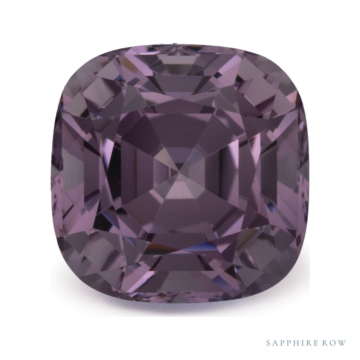 3.57 ct natural purple spinel from Sri Lanka, cushion cut | Sapphire Row · cut6