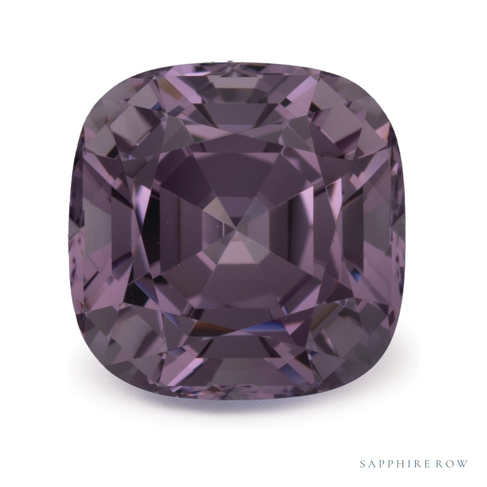 3.57 ct natural purple spinel from Sri Lanka, cushion cut | Sapphire Row · cut4